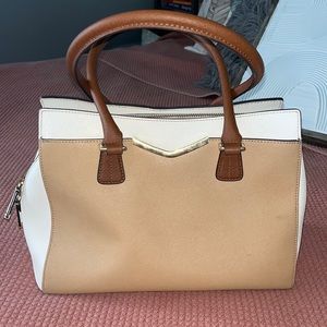 Tan & Brown Calvin Klein Purse